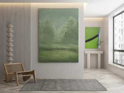 现代装饰画3D模型下载